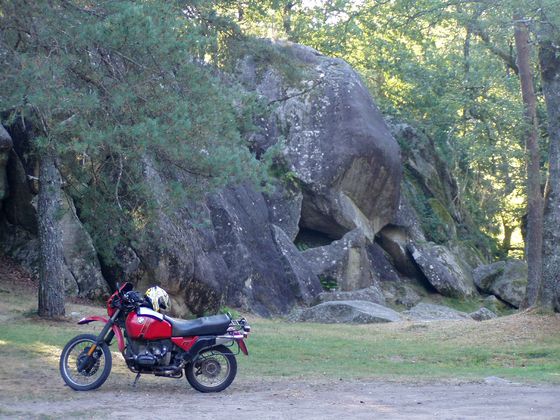 Rochers de la Rigole du Diable Bild