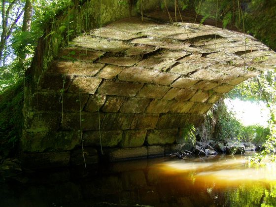 Pont Romain de Saint-Hilaire-le-Château Bild