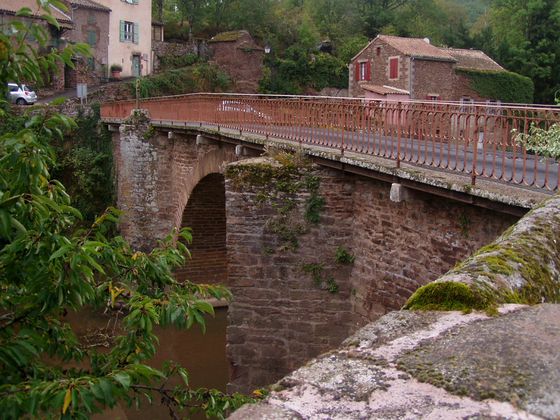 Combret - Brücke über die Rance Bild