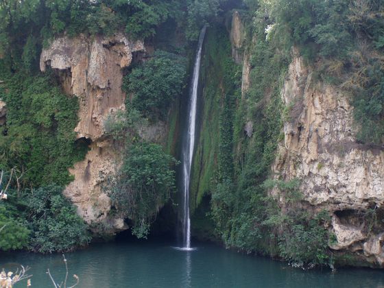 Wasserfall bei St-Rome-de-Tarn Bild