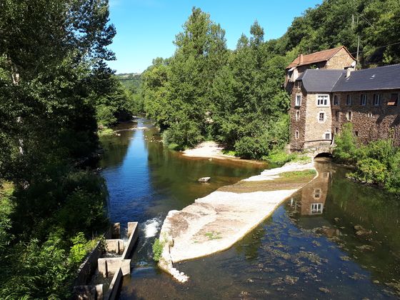Der Aveyron bei der Pont Neuf Bild